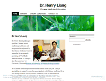 Tablet Screenshot of drhenryliang.com